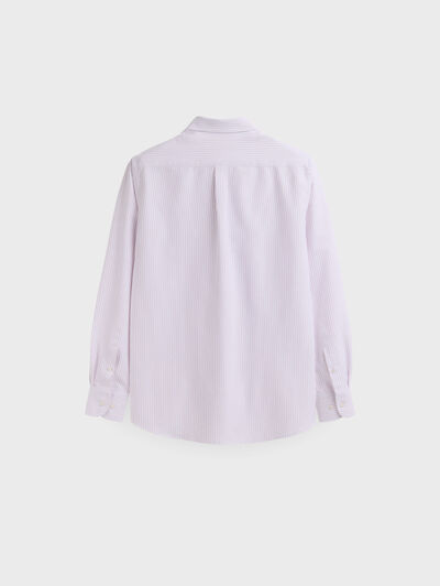 CAMISA OXFORD SUNSET BURDEOS