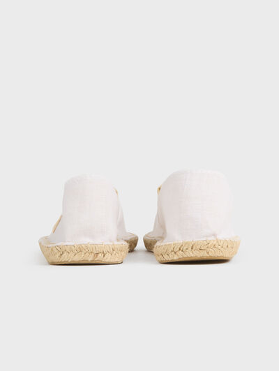 ESPADRILLES LINEN CRUDO