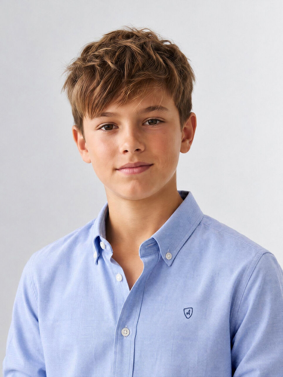 CAMISA OXFORD SOLID KIDS