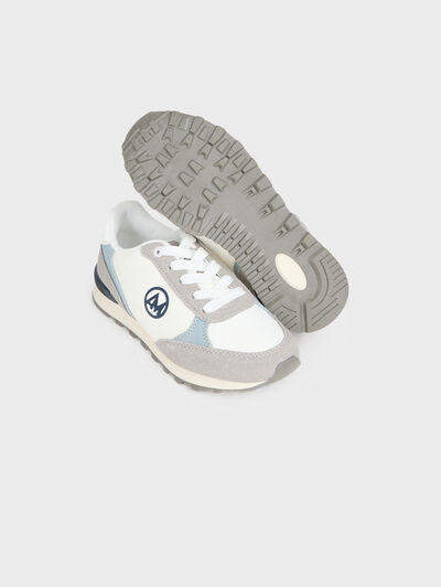 SNEAKERS SILK KIDS AZUL