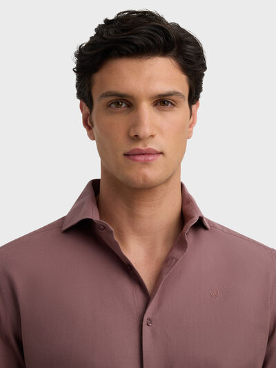 CAMISA TWILL PEACH