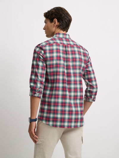 CAMISA TARTAN CHECKS ROJO