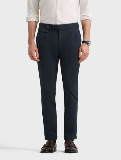 PANTALON CARROT AZUL MARINO