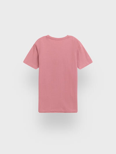 CAMISETA BASICA KIDS VIOLETA