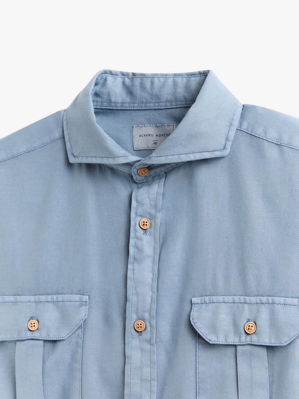 CAMISA PANAMA BOLSILLOS