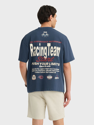 CAMISETA WIN AZUL MARINO