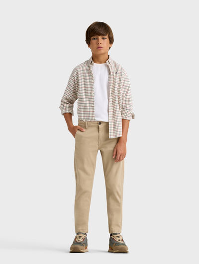 PANTALON CHINO KIDS BEIGE