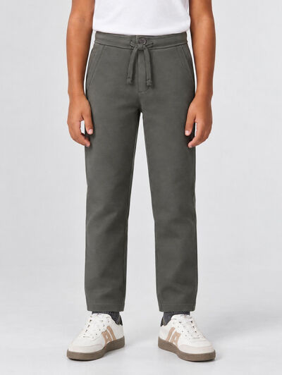 JOGGER BASIC KIDS VERDE
