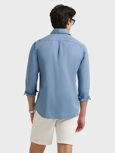 POLERA PANAMA DYE AZUL