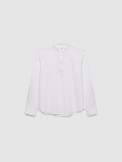 POLERA MAO KIDS BLANCO