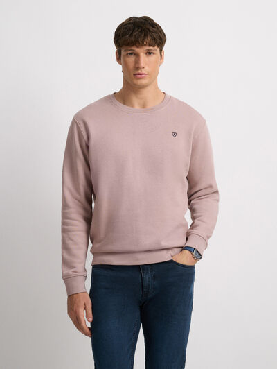 SUDADERA BASICA ROSA