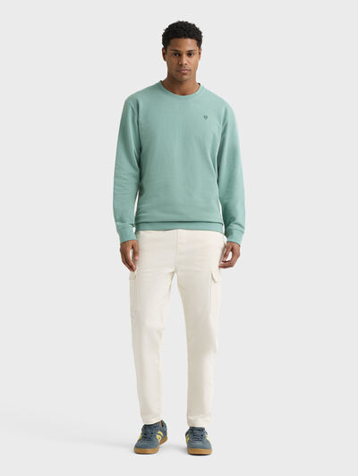 SUDADERA BASIC FANCY VERDE