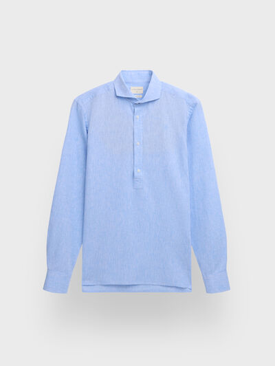 POLERA LINO JACK AZUL