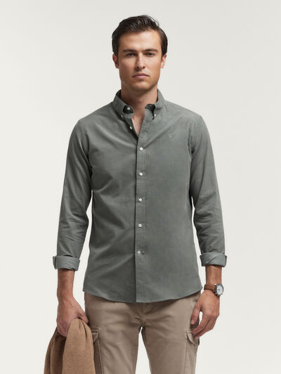 CAMISA MICROPANA B.DOWN AZUL