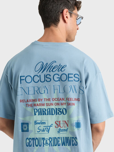 CAMISETA ENERGY AZUL