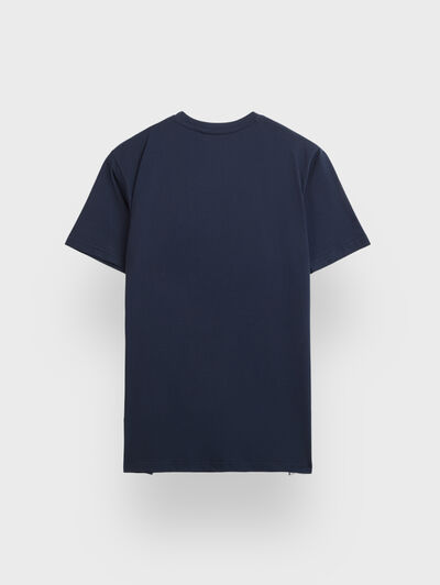 CAMISETA BASICA AZUL MARINO