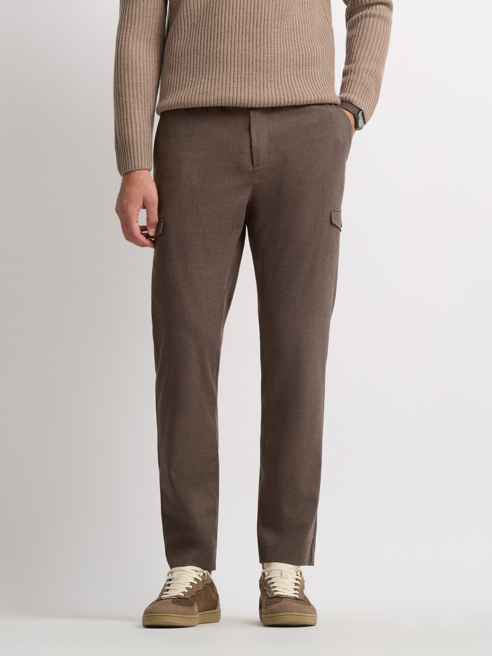 PANTALON CARGO FRANELA