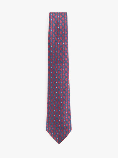CORBATA JACQUARD MF BURDEOS