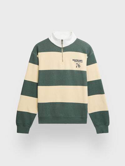 SUDADERA CREATIVE VERDE