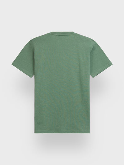 CAMISETA MELANGE VERDE