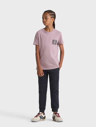 JOGGER BASIC KIDS AZUL MARINO