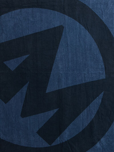 TOALLA LOGO AZUL MARINO
