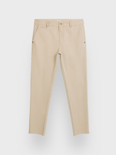 PANTALON ESTRUCTURA BEIGE