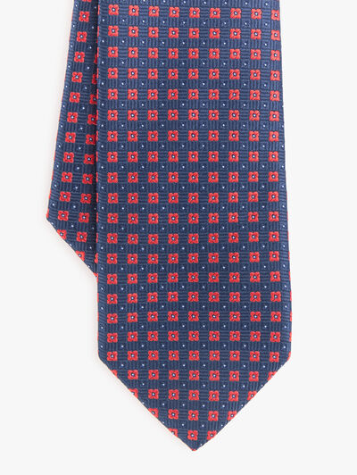 CORBATA JACQUARD MF KIDS AZUL MARINO
