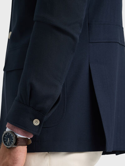 CHAQUETA TEBA AZUL MARINO