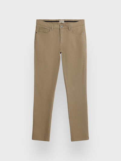 PANTALON 5 POCKETS CAMEL