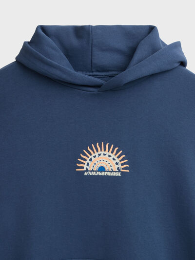 SUDADERA SUNRISE AZUL
