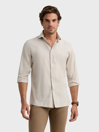 CAMISA TWILL PEACH