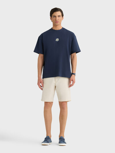 CAMISETA TRIBAL AZUL MARINO