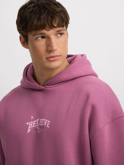 SUDADERA BELIEVE VIOLETA