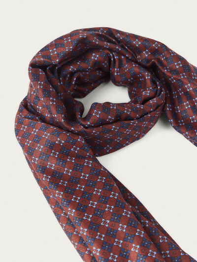 FOULARD PRINT BURDEOS