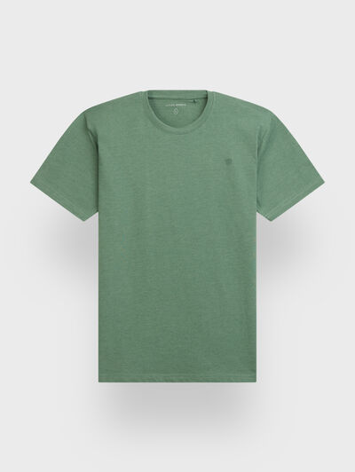 CAMISETA MELANGE VERDE