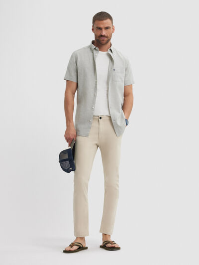PANTALON CHINO COMFORT BEIGE