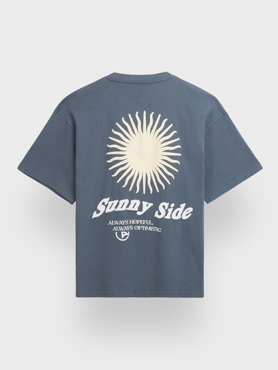 CAMISETA SIDE AZUL MARINO