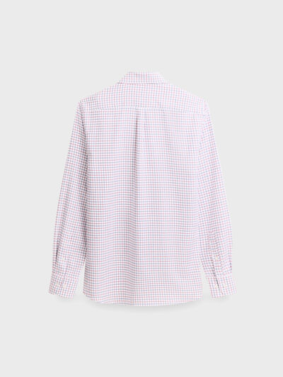 CAMISA HUNTER CHECKS BLANCO