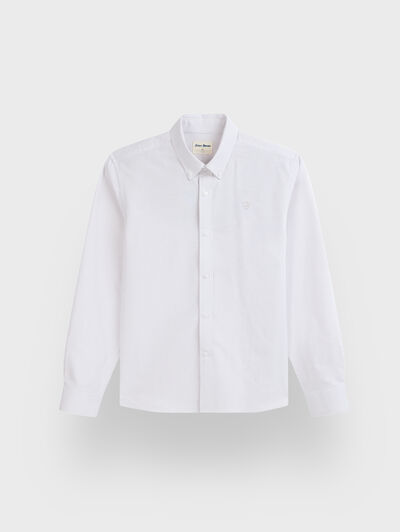 CAMISA OXFORD MIL RAYAS KIDS BEIGE