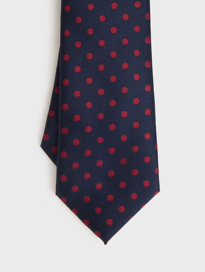 CORBATA JAQUARD MF ROJO