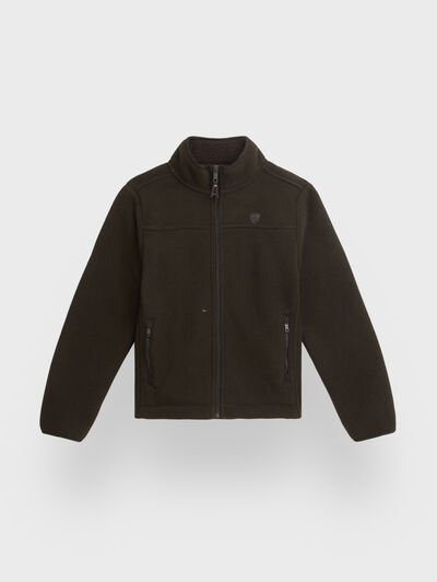 CAZADORA POLAR KIDS VERDE