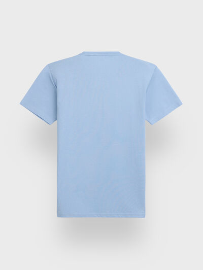 CAMISETA MELANGE AZUL