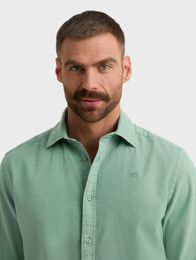 CAMISA LINO GD VERDE