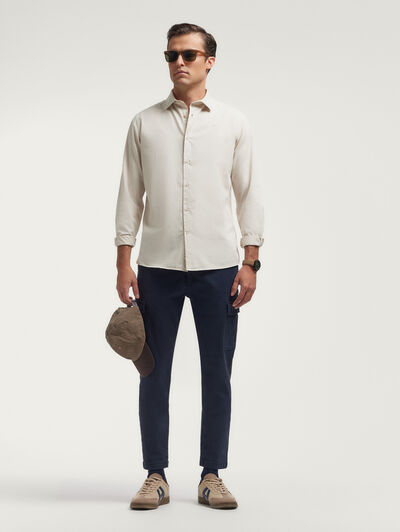 CAMISA TWILL DYE CRUDO