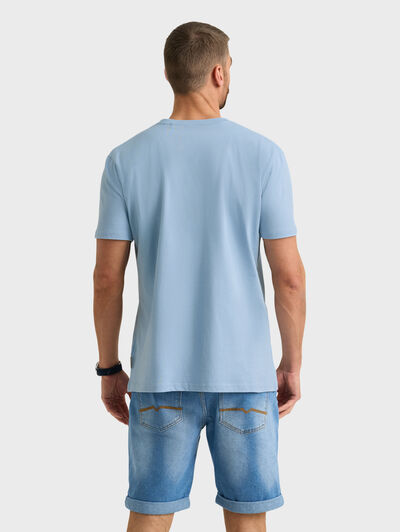 CAMISETA PATCH CELESTE