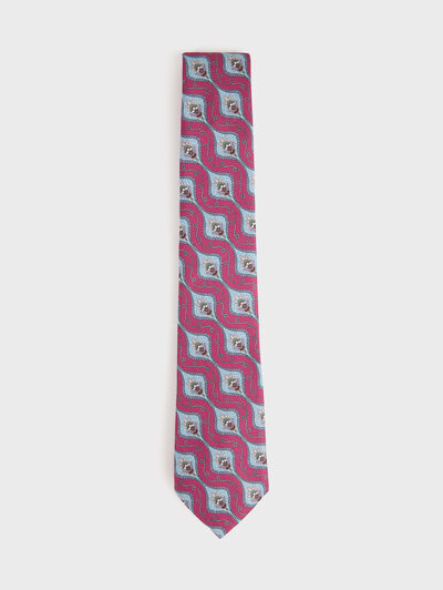 CORBATA PRINTED ROSA
