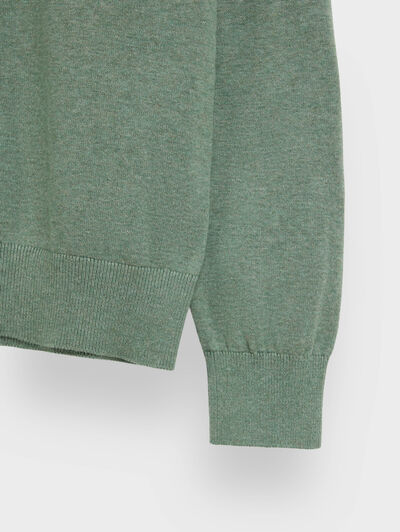 JERSEY ROUND NECK TRENDY VERDE