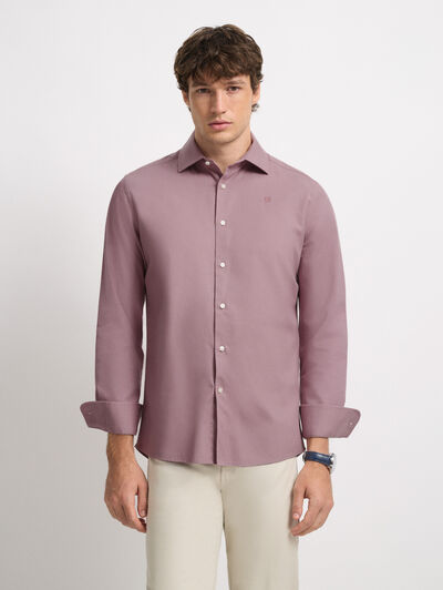 CAMISA TWILL PEACH ROSA