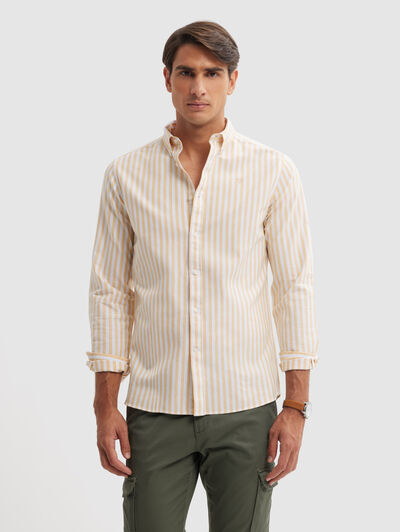 CAMISA OXFORD SUNSET AMARILLO